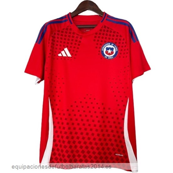 Nuevo Tailandia 1ª Camiseta Chile 2024 Rojo Baratas